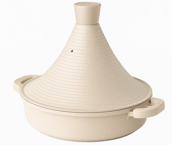 Tajine marocain Marakech 28 cm biege/ taupe