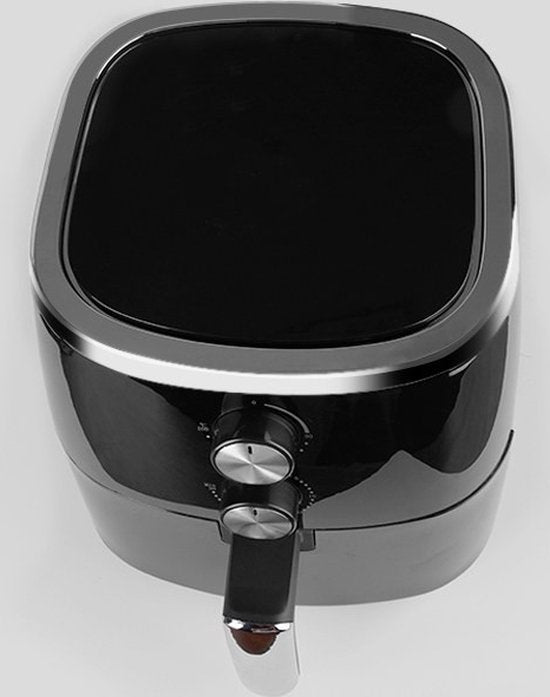 Royalty Line® AF1500 Airfryer XXL - Friteuse à air chaud XXL 5 litres - Airfryers 1500W avec minuterie - 80-200°C - Zwart