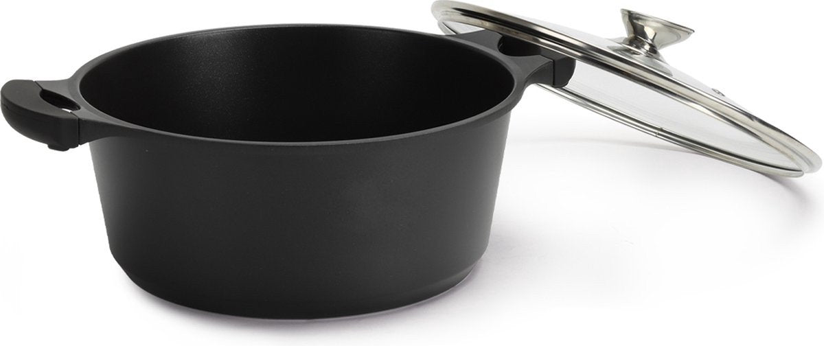 Braadpan / Soeppan / casserole - 30 cm / 7 Liter - Antraciet/ faitout