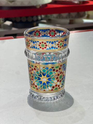 Set de 12 verres à thé ZELIJA – Mix couleur taghazout