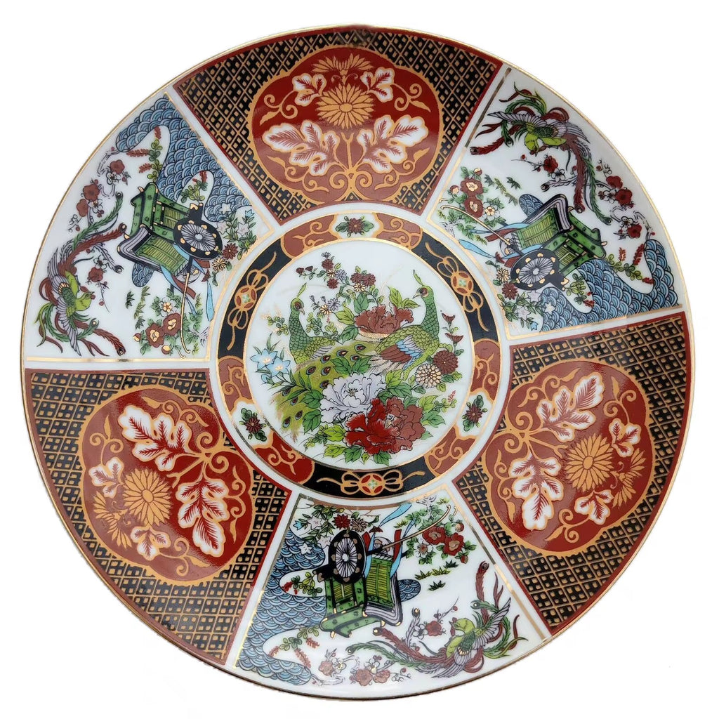 Assiette en céramique taoues /Tawes / Taues Rouge