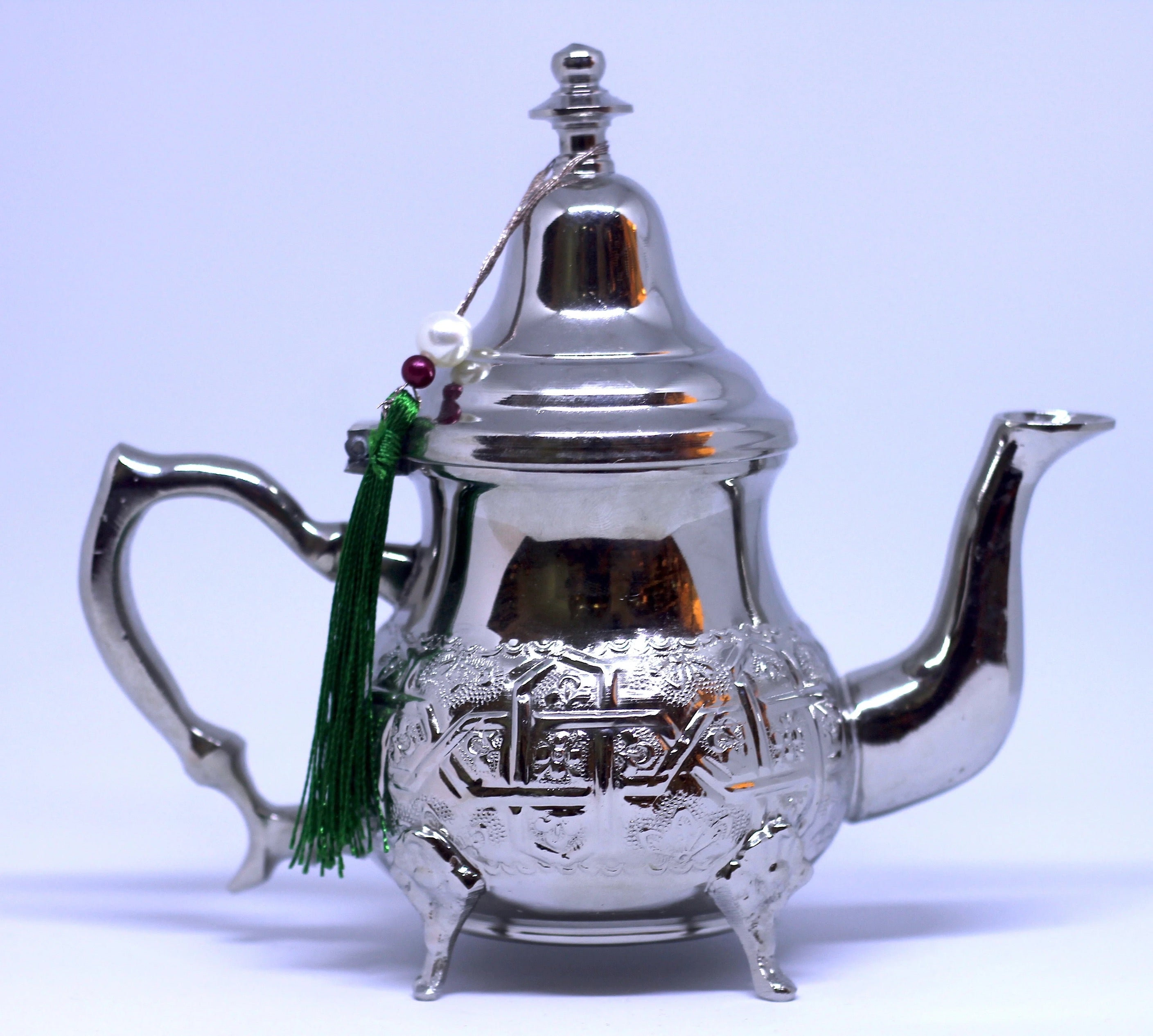 Théière Maroc majestère  silver