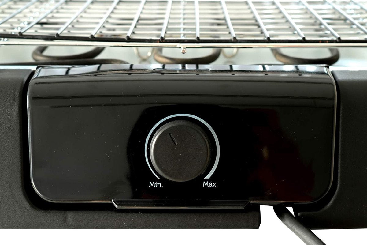 Grill électrique - BBQ - Barbecue de table - Surface de grill 37,5 x 28 cm - 2000 Watt