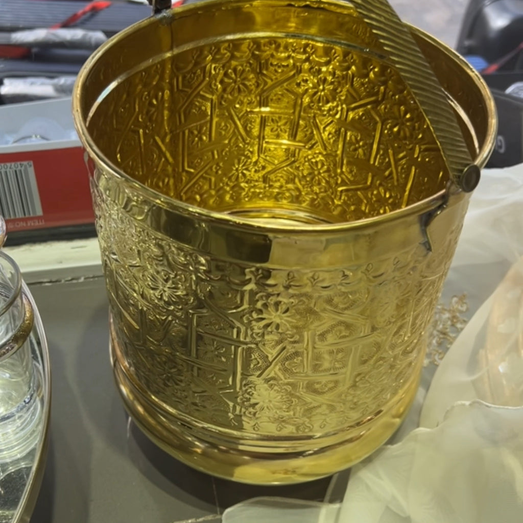 Stal hammam nhas/ seau de hammam/ hamam emmer/ سطل الحمّام