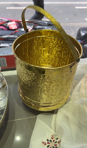 Stal hammam nhas/ seau de hammam/ hamam emmer/ سطل الحمّام