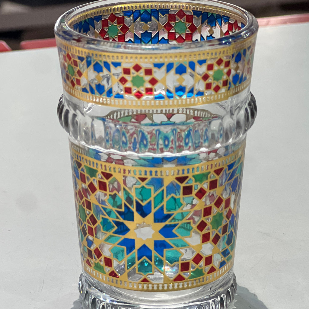 Set de 12 verres à thé ZELIJA – Mix couleur taghazout