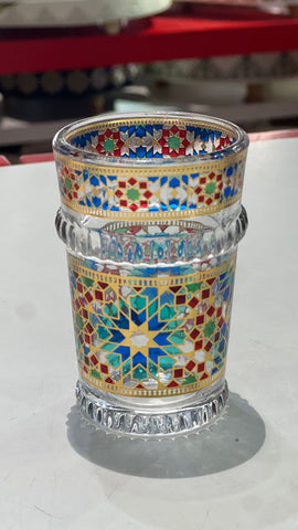 Set de 12 verres à thé ZELIJA – Mix couleur taghazout