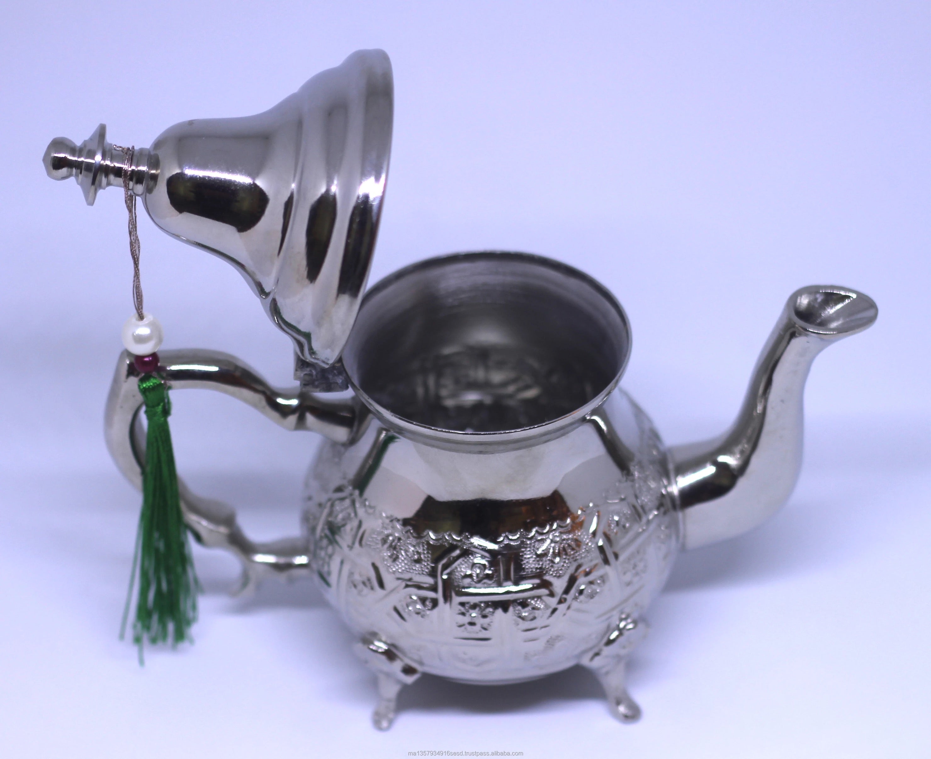 Théière Maroc majestère  silver