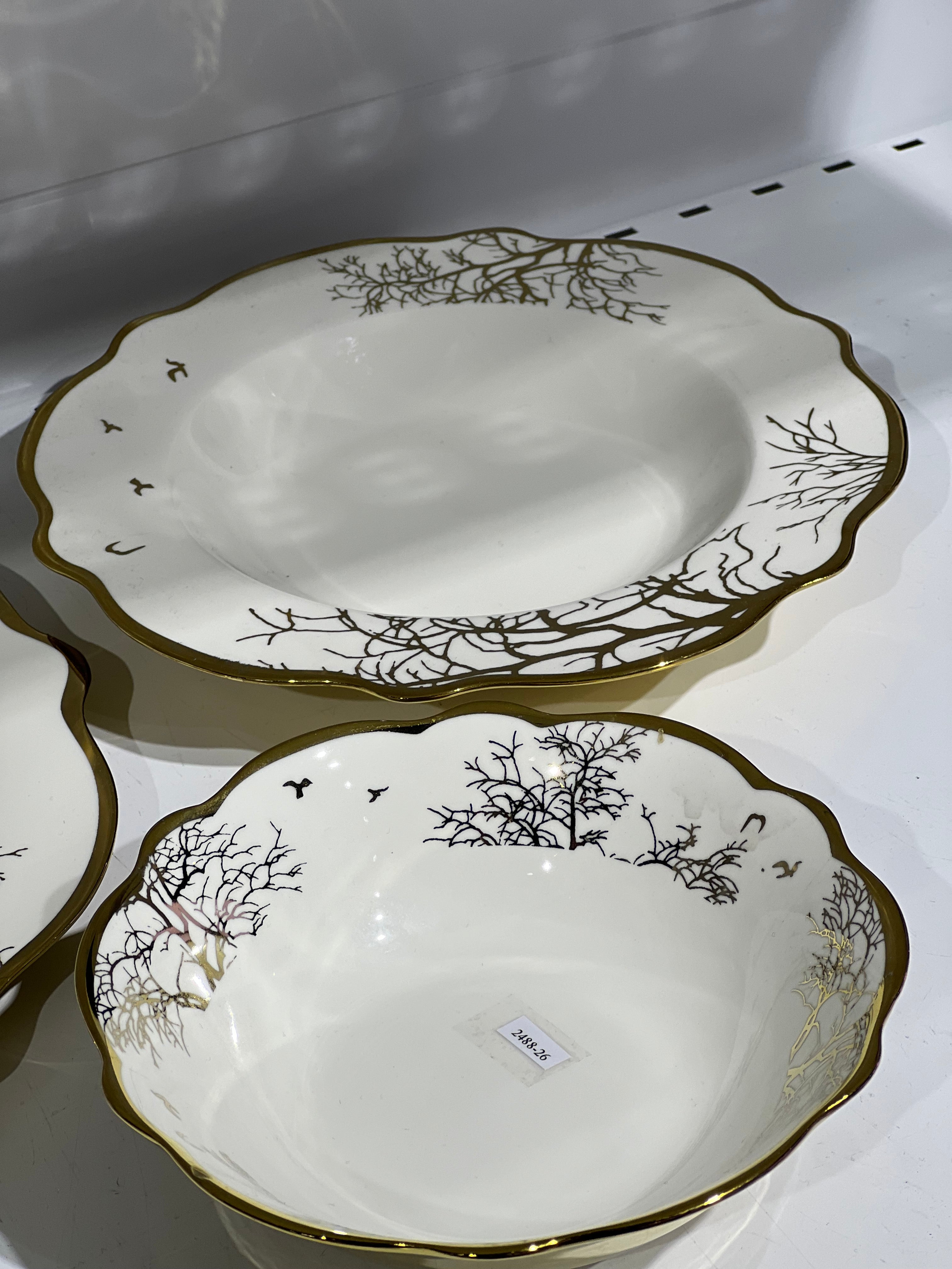 24pcs plate set/24pcs assiettes/dinners set fleur