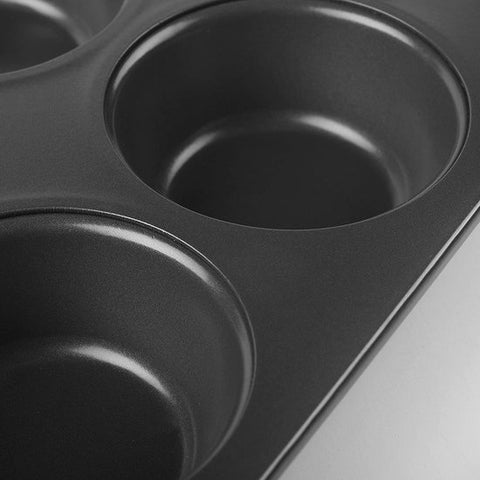 Moules a Cupcakes /Moule à pâtisserie avec 6 moules à cupcakes - Moules à muffins avec revêtement antiadhésif