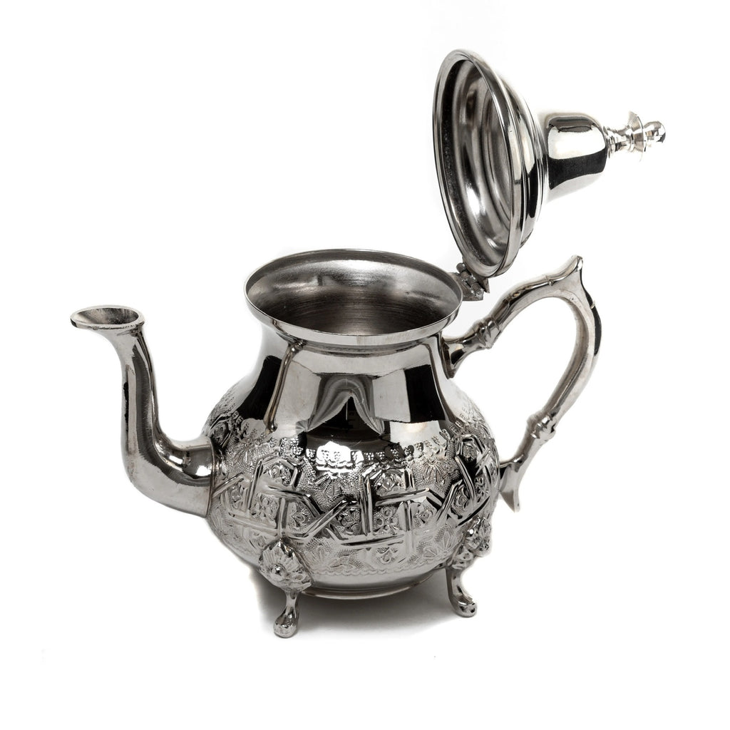 Théière Maroc majestère  silver