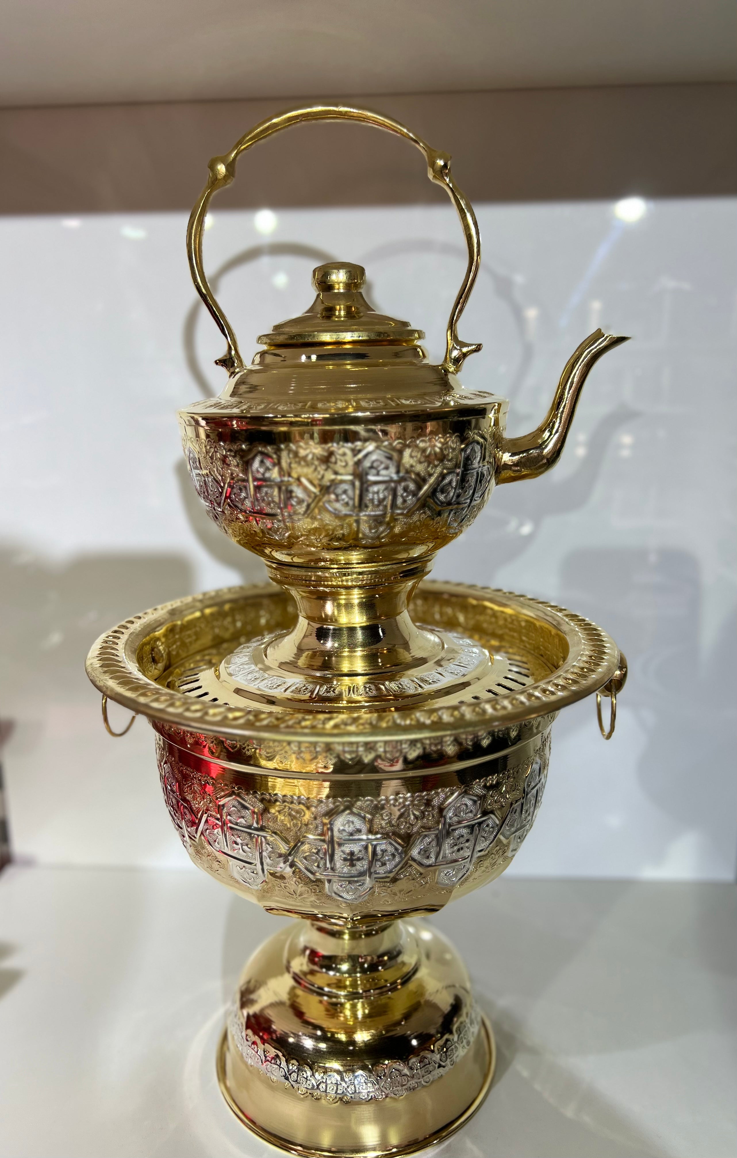 Chelal /الطاس Tasse/ bouilloire lavage de mains / chelal / lavabo Marocain/ hand washing pot