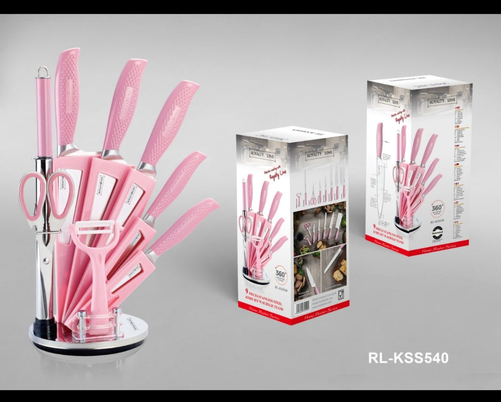 Ensemble de couteaux 8
PCS   Rose / knife 8pcs pink RL-KSS 540