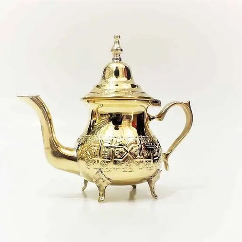 Théière Majestère Dorée – 14 cm pour 2 verres