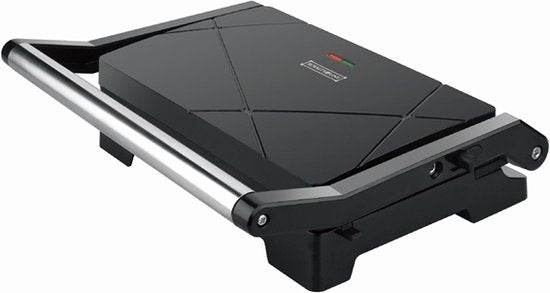 Royalty Line Sandwich Device - Contact Grill - Panini Grill - 1000W - Toaster Grill - 1000W - Sandwich Iron - Grill Device - Zwart