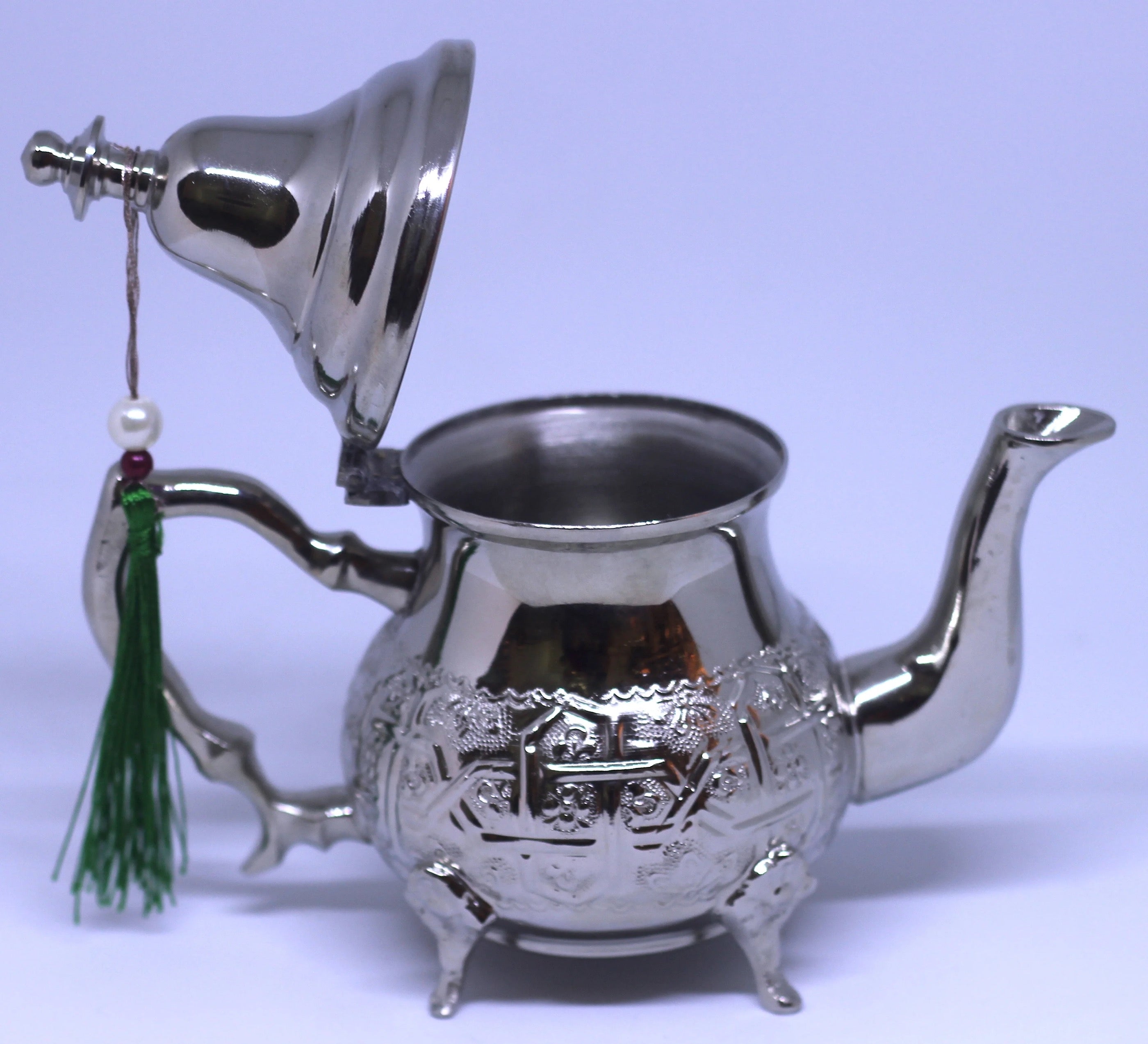 Théière Maroc majestère  silver