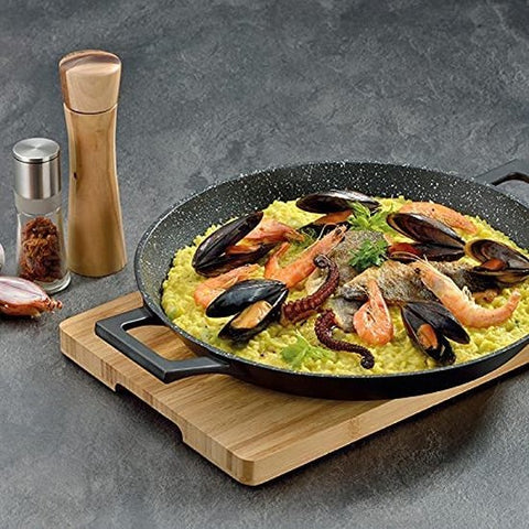 Poêle à paella / crêpes / grille