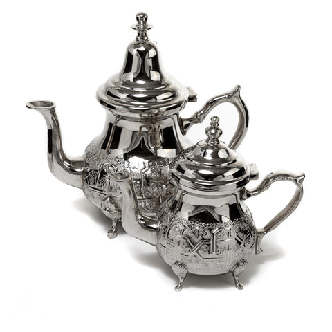 Théière Maroc majestère  silver