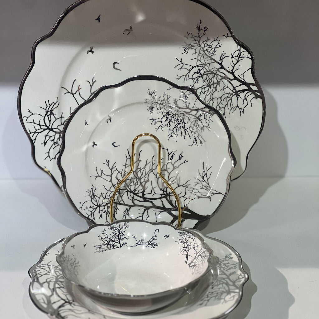 24pcs plate set/24pcs assiettes/dinners set fleur
