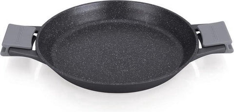 Poêle à paella / crêpes / grille