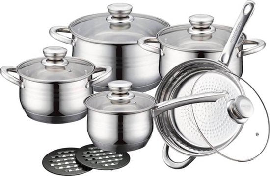Ensemble de casseroles  - 12 pièces