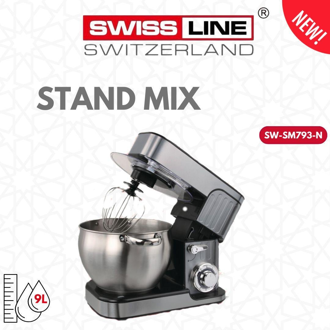 Stand mixer 9 L manual  / robot pétrin 9 L swissline/ mixeur