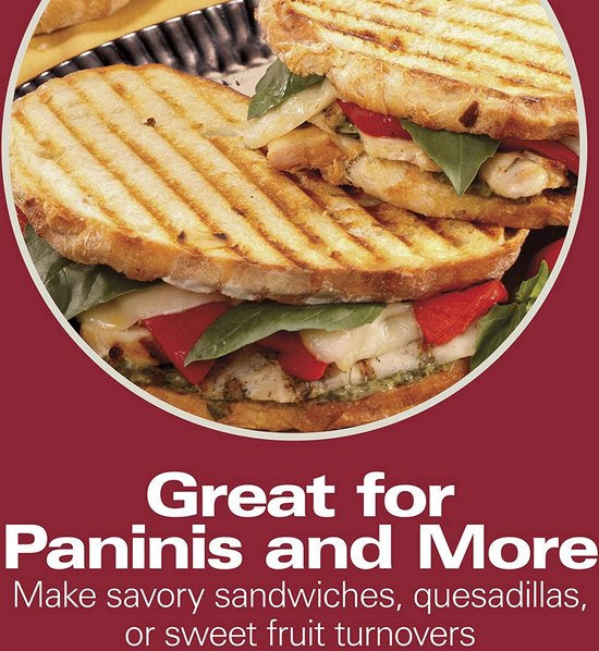 Royalty Line Sandwich Device - Contact Grill - Panini Grill - 1000W - Toaster Grill - 1000W - Sandwich Iron - Grill Device - Zwart