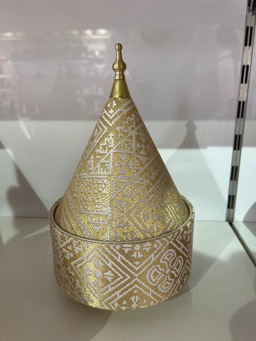 Tefour Mida doré/ tyafer/ tajine tissu/ tarbouch fasi