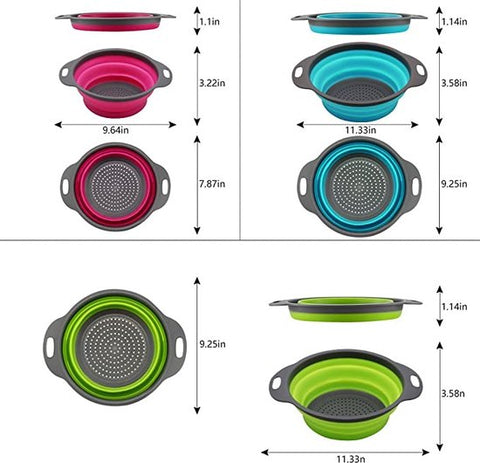 Royalty Line – Passoire Pliable / Pliable – Set de 3