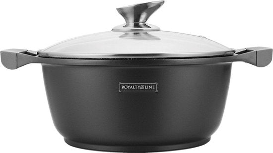 Braadpan / Soeppan / casserole - 30 cm / 7 Liter - Antraciet/ faitout