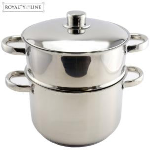 Royalty Line RL-C14L: Couscous en acier inoxydable 14L