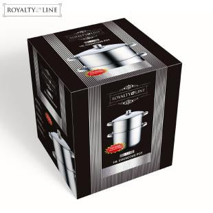 Royalty Line RL-C14L: Couscous en acier inoxydable 14L