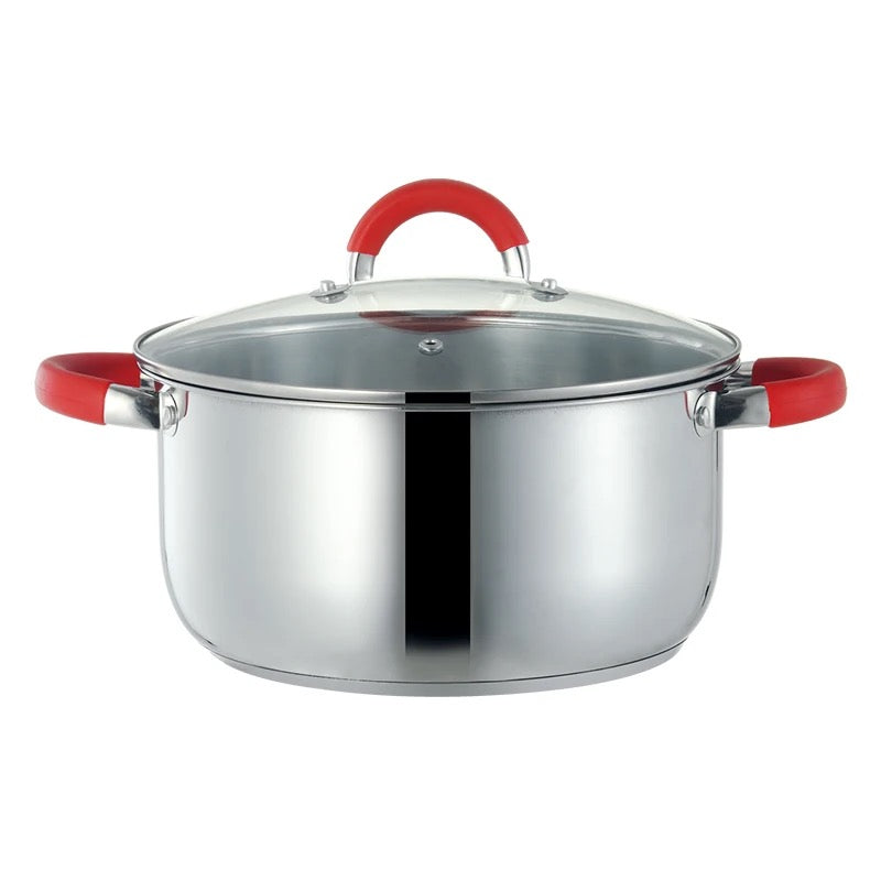 Ensemble de casseroles 12 pièces avec poignée