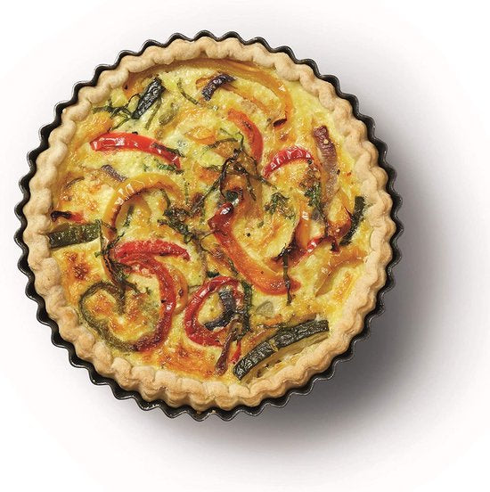 Moule à pâtisserie - Ensemble moule à cake et moule à cake - Ø 23/25 cm - Moule turban - Revêtement antiadhésif - Moules à pâtisserie - Moule à quiche - Moule à charnière