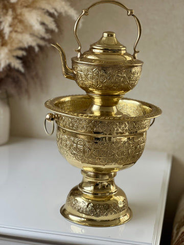 Chelal /الطاس Tasse/ bouilloire lavage de mains / chelal / lavabo Marocain/ hand washing pot