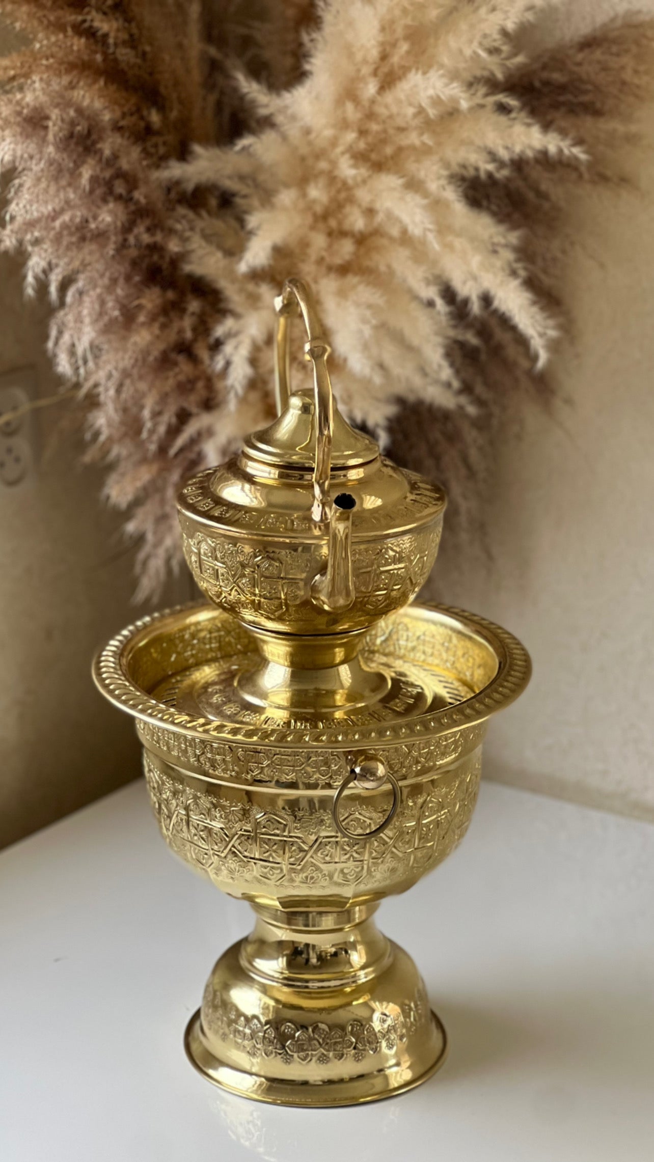 Chelal /الطاس Tasse/ bouilloire lavage de mains / chelal / lavabo Marocain/ hand washing pot