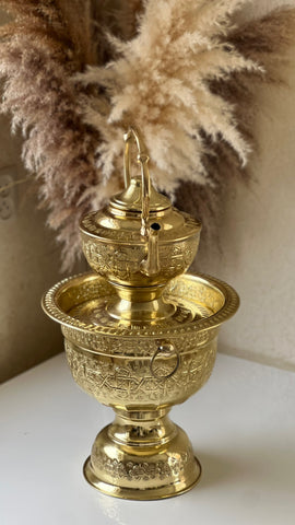 Chelal /الطاس Tasse/ bouilloire lavage de mains / chelal / lavabo Marocain/ hand washing pot