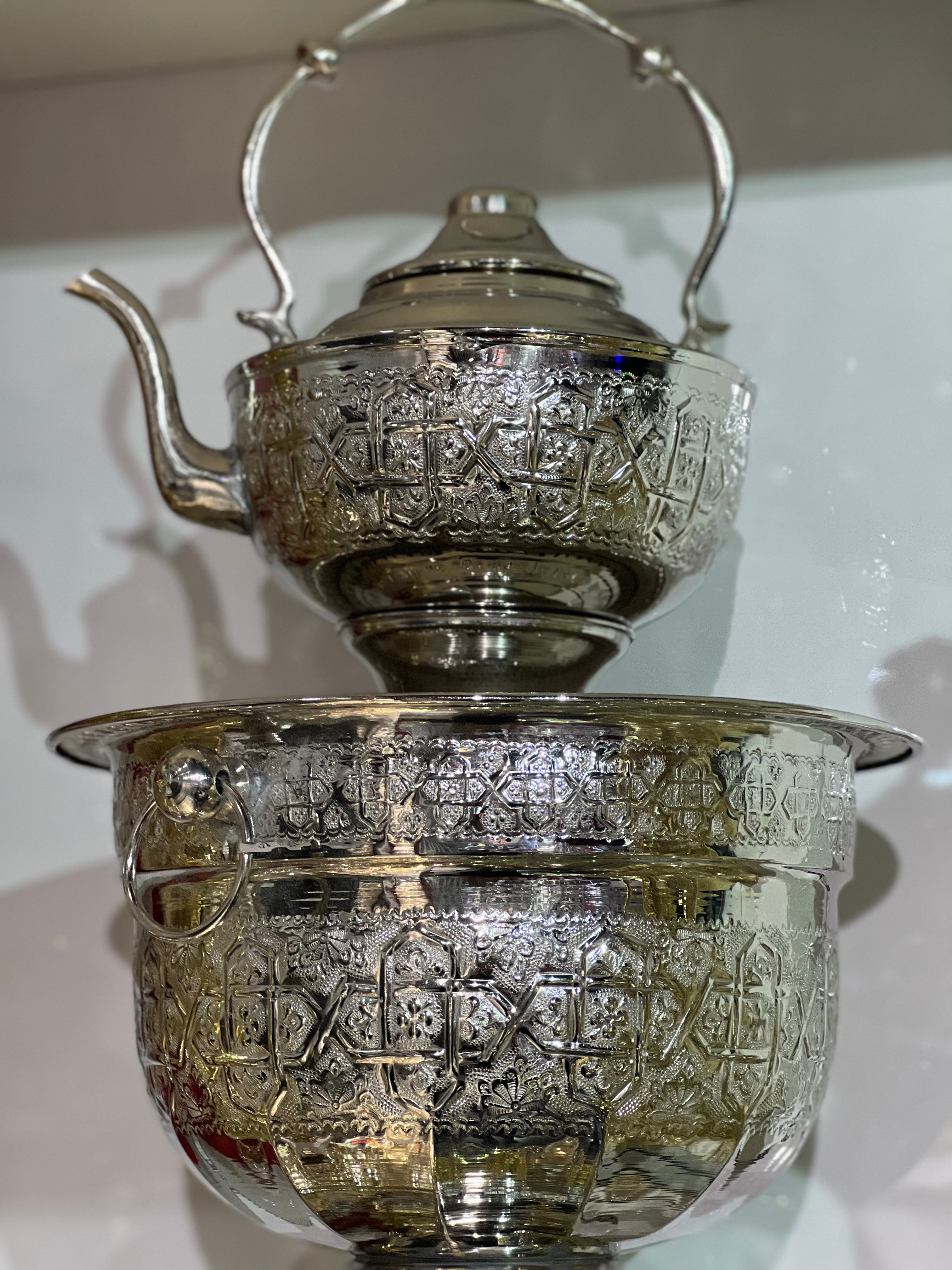 Chelal /الطاس Tasse/ bouilloire lavage de mains / chelal / lavabo Marocain/ hand washing pot