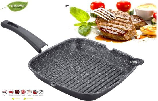 Poêle Grill Induction24 cm/ 28 cm