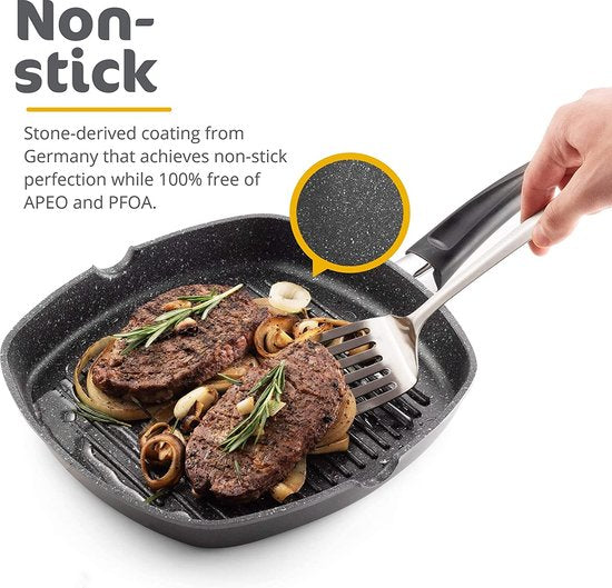 Poêle Grill Induction24 cm/ 28 cm