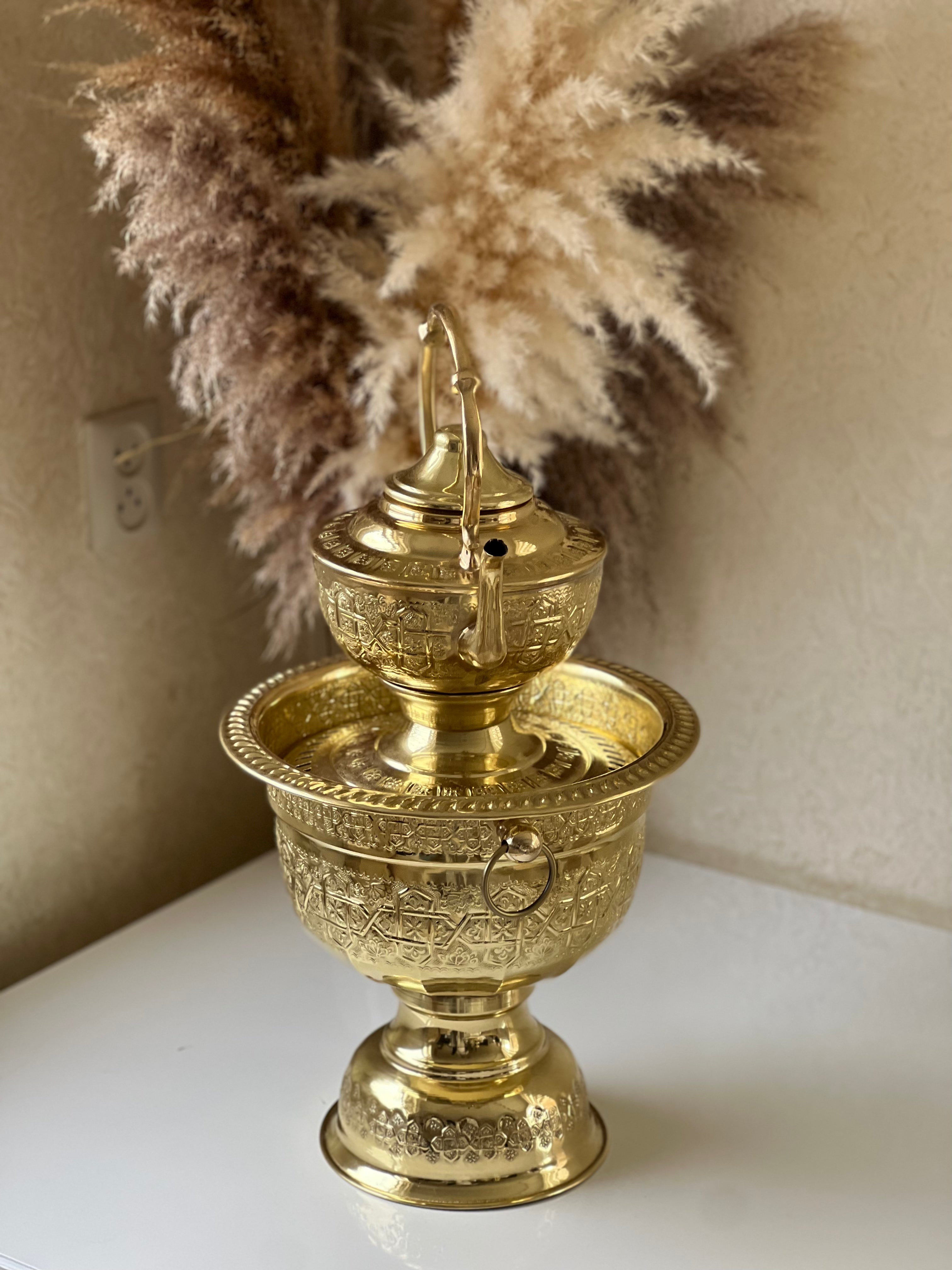Chelal /الطاس Tasse/ bouilloire lavage de mains / chelal / lavabo Marocain/ hand washing pot