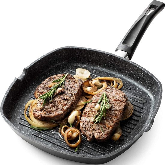 Poêle Grill Induction24 cm/ 28 cm