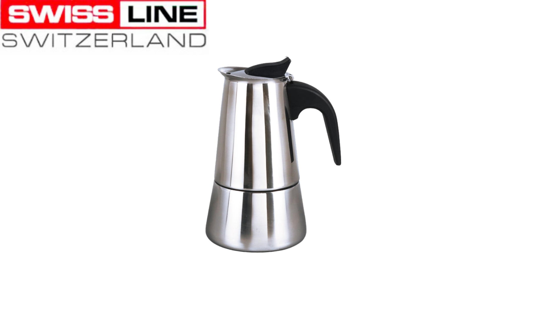 Swiss Line Cafetière Italienne en inox