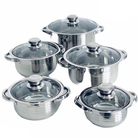 Set de Marmites 10 pièce/ casserole / panen set/ pot set