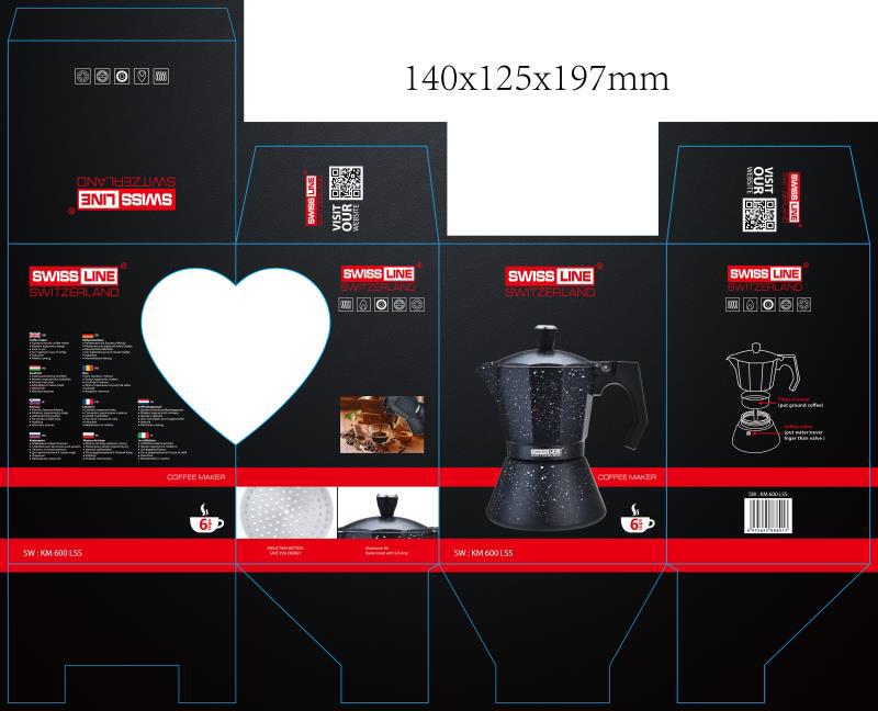 Cafetière italienne INDUCTION