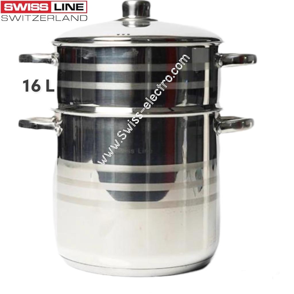 couscoussière en inox / stoompan / couscous pot