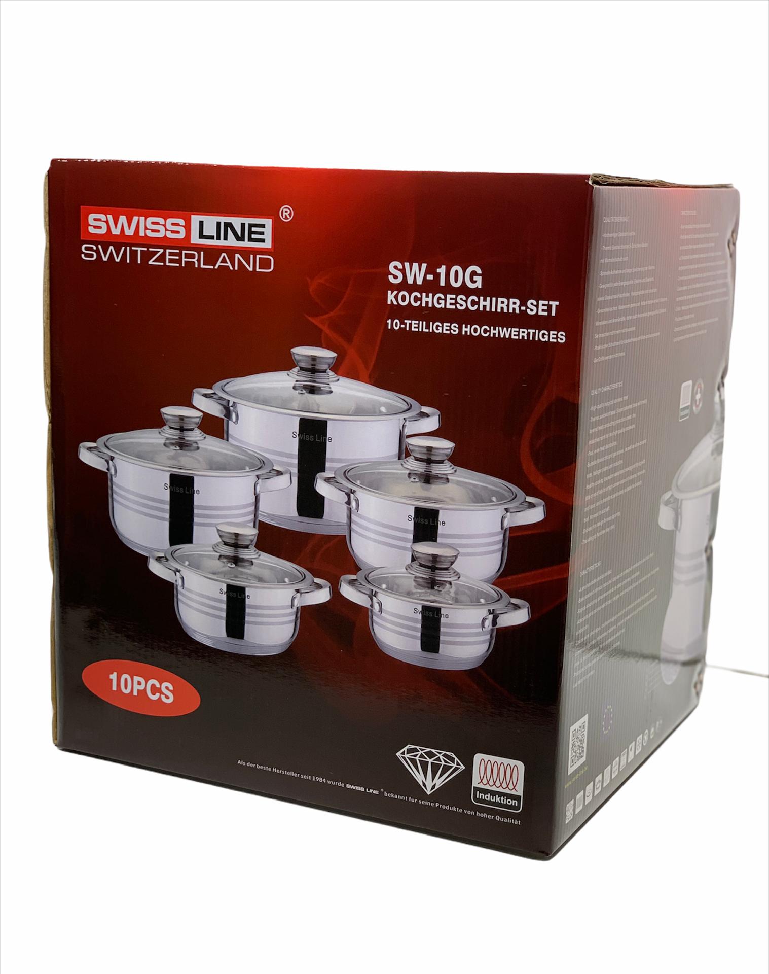 Set de Marmites 10 pièce/ casserole / panen set/ pot set