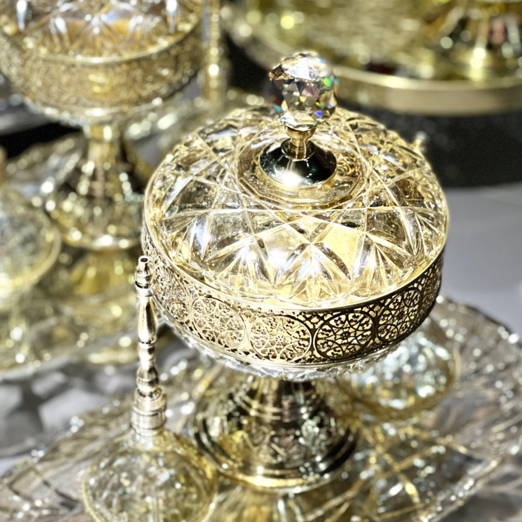 Ensemble d'Encensoir/brûleur d'encens (Mbikhra)