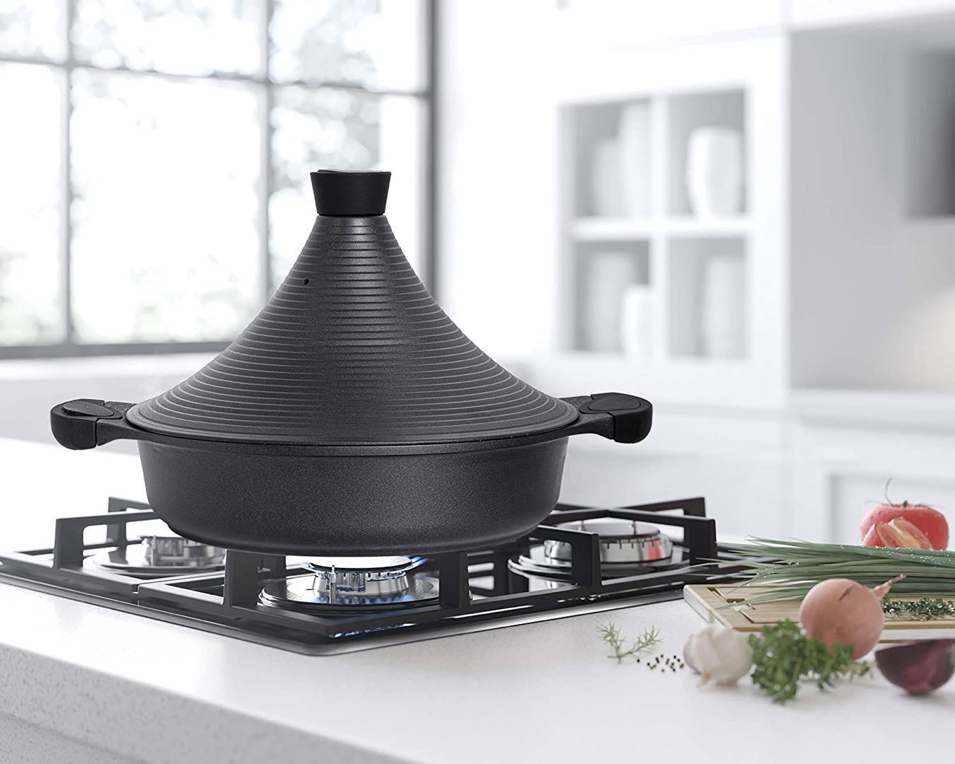 Tajine marocain Marakech 28 cm noir
