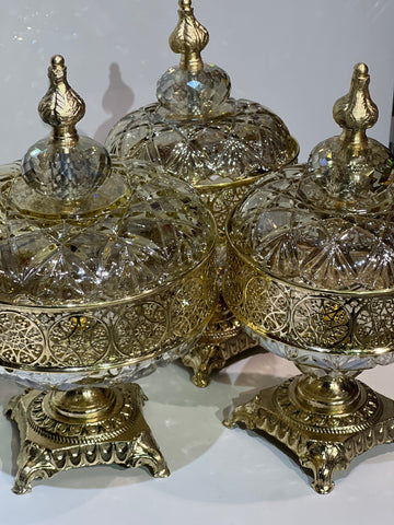 Ensemble 3 pcs déco marocain/ Mbikhra